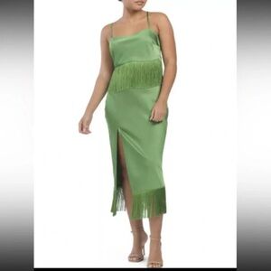 House of Harlow two piece tank top and skirt